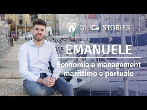 Emanuele - Economia e management marittimo e portuale - Unige Stories