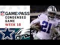 Dallas Cowboys vs. Philadelphia Eagles  | NFL Week 10 Game Pass Condensed Game