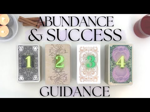 ABUNDANCE & SUCCESS (Guidance from Spirit) Pick A Card Psychic Tarot Reading