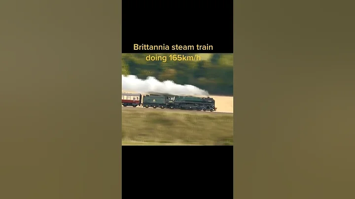 Oh my goodness, what a speed of this steam train #trains #speed #steamtrain #locomotive