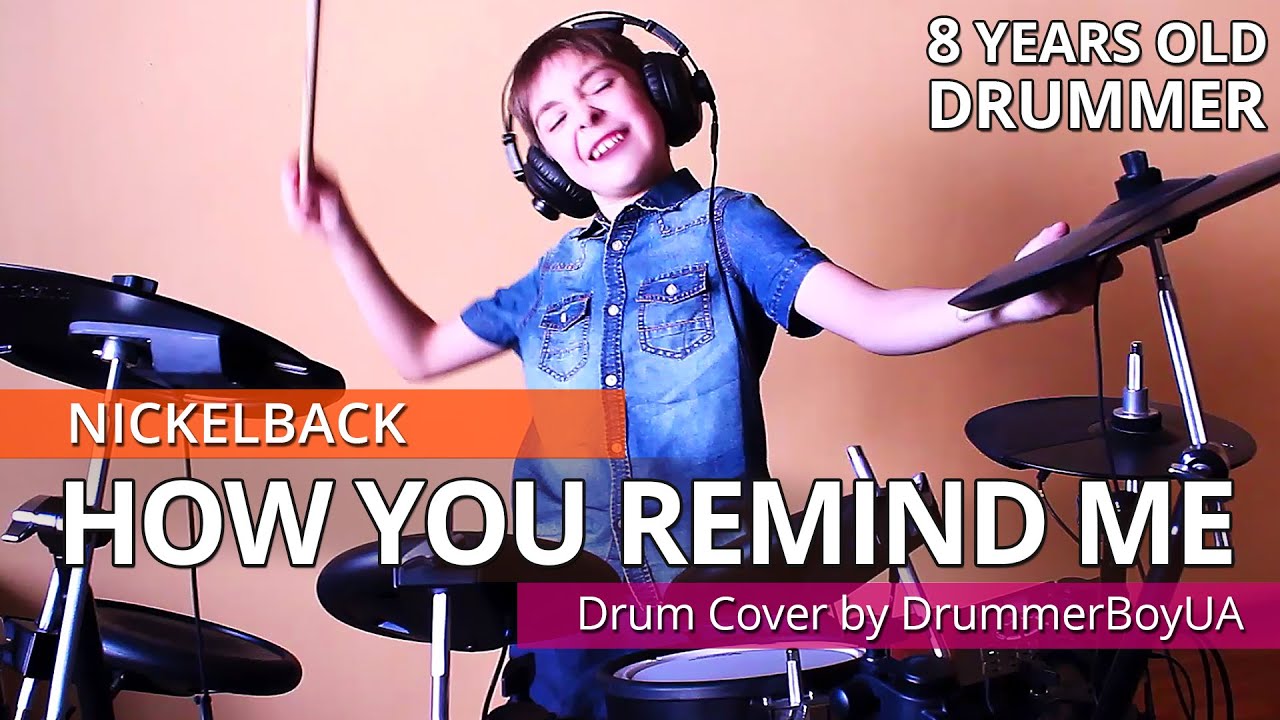 Nickelback How You Remind Me Drum Cover