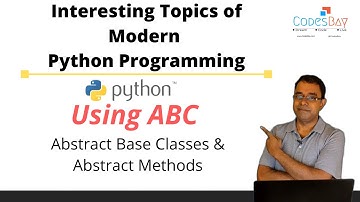 Python Programming Python ABC - Abstract Base Classes and Abstract Methods. The usage and Must know