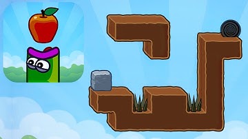 Apple Worm: Logic Puzzle - Gameplay Part 4 Levels 26-29 (iOS, Android)