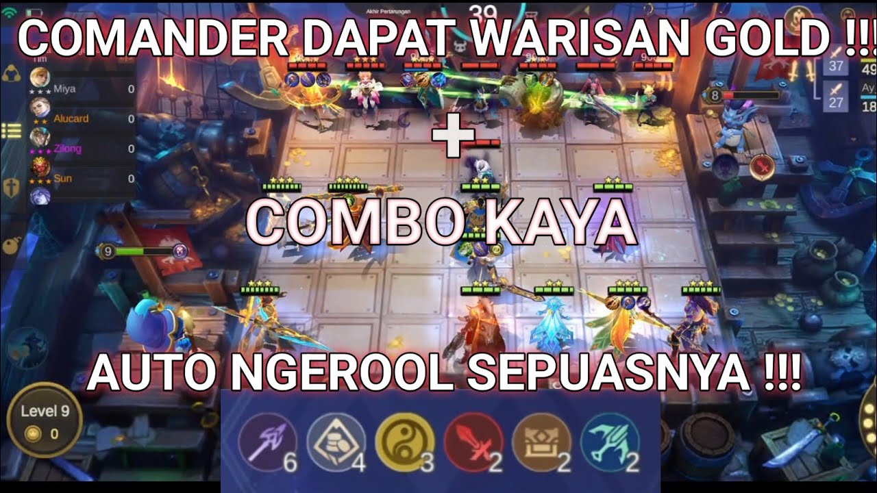 TUTORIAL BERMAIN MAGIC CHESS BAGI PEMULA COMANDER ASTA SKILL 1. COMBO TERBAIK 2024