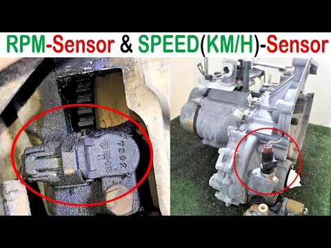 RPM and SPEED (speedometer) sensor location