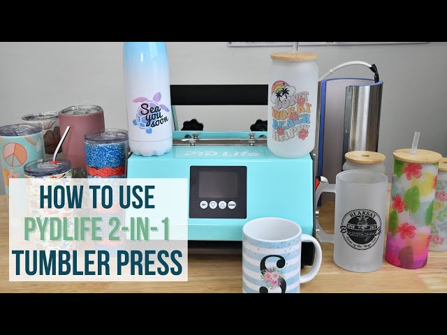 We Tested the PYD Tumbler Press and Sublimation Blanks from  – Just  Might DIY