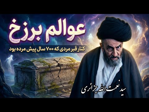 کنار قبر مردی که 700سال پیش مرده بود رفت و سید نعمت الله جزائری