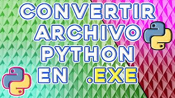CÓMO CONVERTIR UN ARCHIVO .PY A UN .EXE! Cómo crear un archivo ejecutable (.EXE) en Python