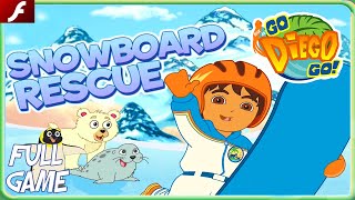 Go, Diego, Go!™: Snowboard Rescue (Flash) - Full Game HD Walkthrough - No Commentary screenshot 4
