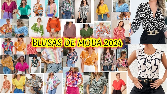 LINDAS BLUSAS ELEGANTES SOFÍSTICADAS Y Modernas de moda para MUJERES 