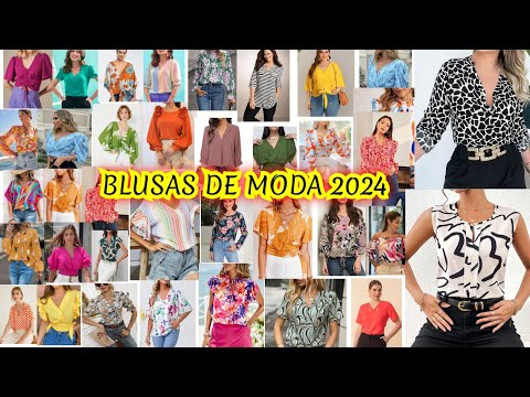 350+BLUSAS DE MODA 2024/ MODELOS BLUSAS DE MODA PARA MUJER 