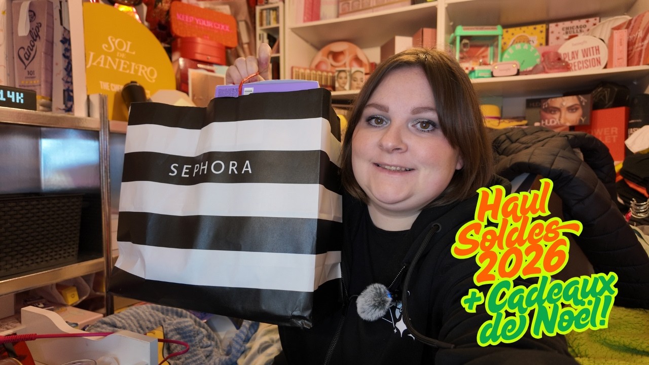 Haul Soldes 2026 + cadeaux de Noël!
