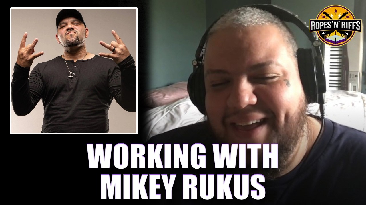 How AEW music man Mikey Rukus works with artists with Blass 89 and John Kiernan
