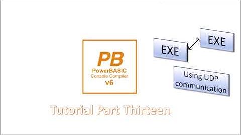 PowerBasic Console Compiler tutorial Part 13 - UDP Server application