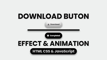Download Button Effect & Animation Using HTML CSS & JavaScript @NikhilsCode
