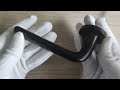 Vidéo: Poignées de porte noir sublimes TULIPA