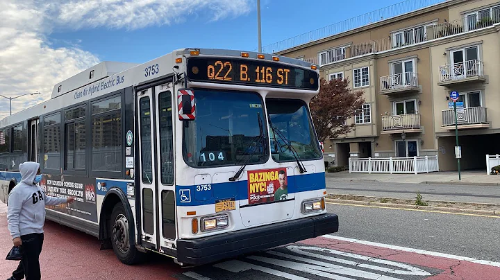 MTA Bus Onboard: 2007 Orion VII OG HEV #3753 on the Q22