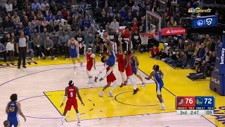 JONATHAN KUMINGA OVER 3 BLAZERS 😳 | NBA on ESPN