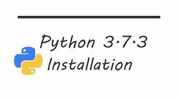How to install python 3.7.3 on Windows 10 - 64/32 bit