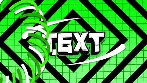 [ALIGHT MOTION] Green intro Template.