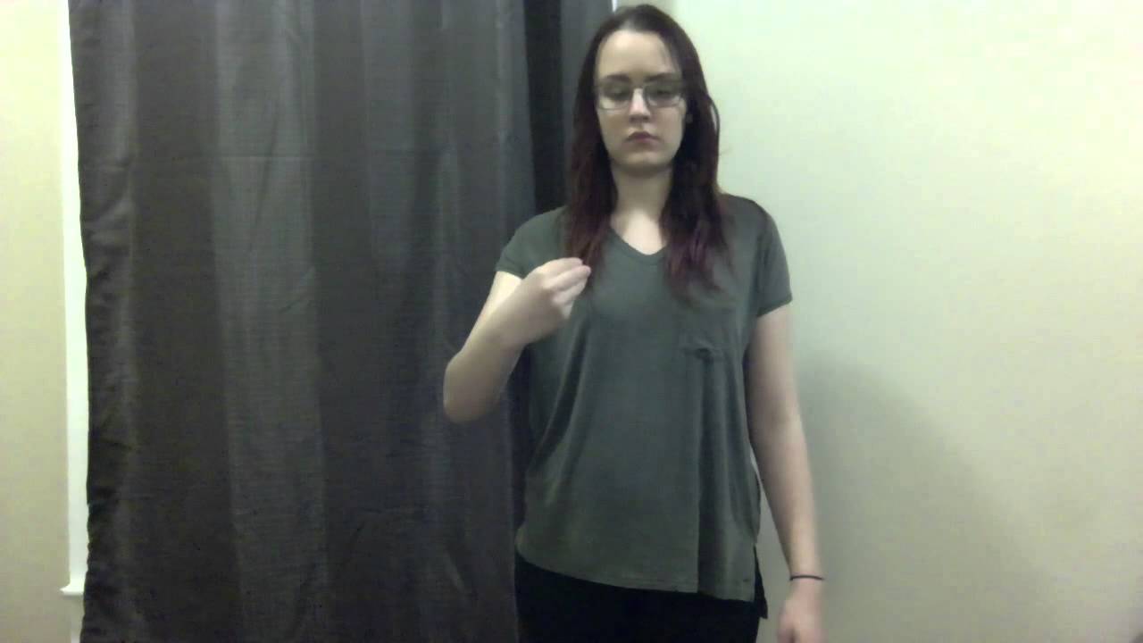ASL 103 video 1 - YouTube