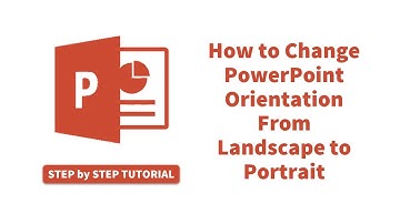 How to Change PowerPoint Orientation From Landscape to Portrait