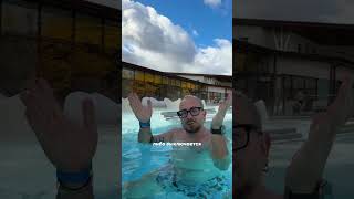 В санатории Юность запустили открытый бассейн с подогревом на 27 метров с эффектом бесконечного края