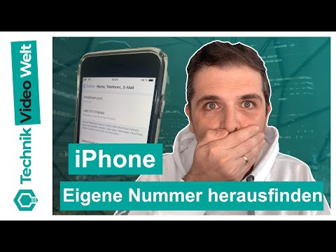 Video: Wie finde ich meine Telefonnummer auf meinem iPhone XS?