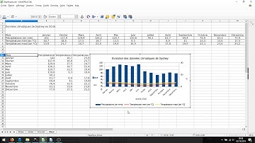 Graphe à deux axes verticaux