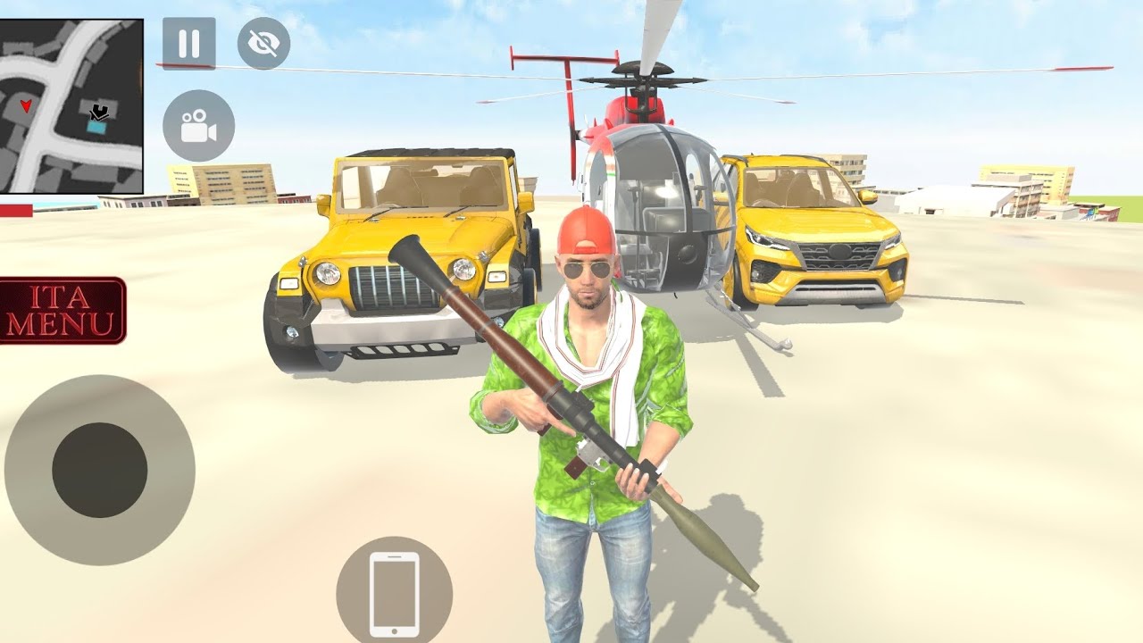 Indian bike simulator car 🚗 police VS frankly #video 