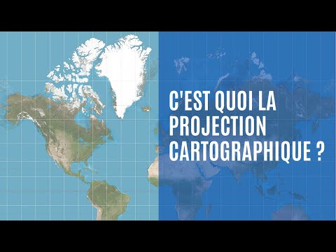 Vidéo: Quels sont les différents types de projections cartographiques ?