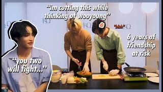 woosang's cooking show in a nutshell ft. seonghwa