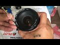 Sigma 17-50 lens - HOW TO REMOVE FUNGI AND OPEN