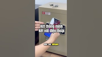 Két Sắt Việt Tiệp SPM65 – Cảnh Báo Về Điện Thoại Khi Có Trộm, Mở Vân Tay Cực Nhanh!