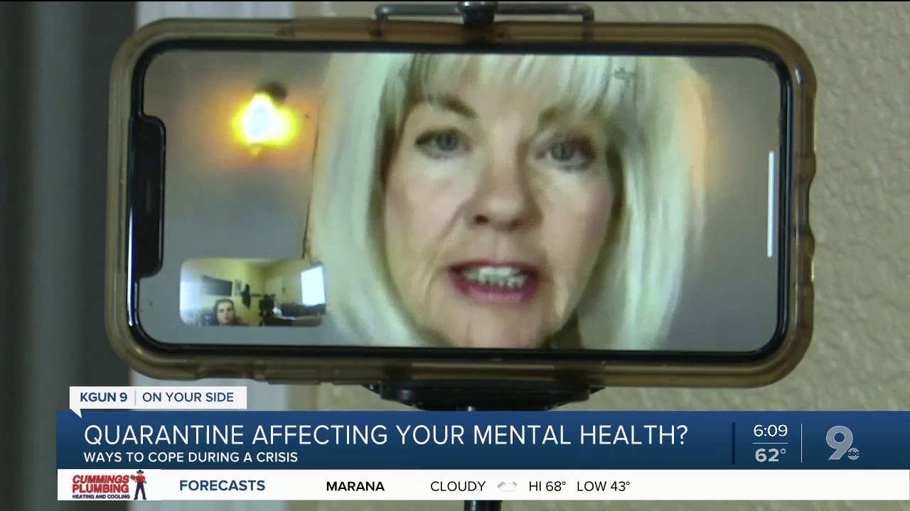 Being stuck in quarantine affecting your mental health? You're not alone.