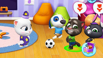 My Talking Tom Friends 🐱 Part 4 (Outfit 7) Toilet Drama (Android, ios)