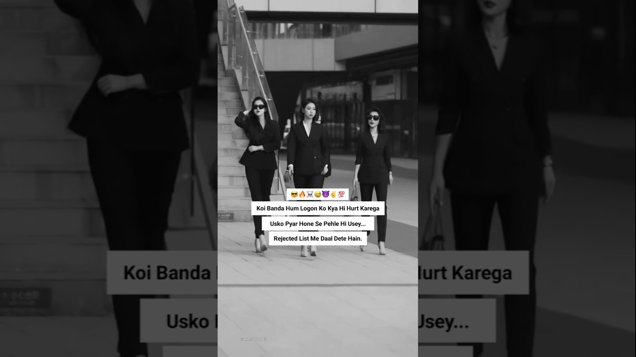 Girls Attitude Shayari Status ☠️ Single Girls Attitude WhatsApp Status