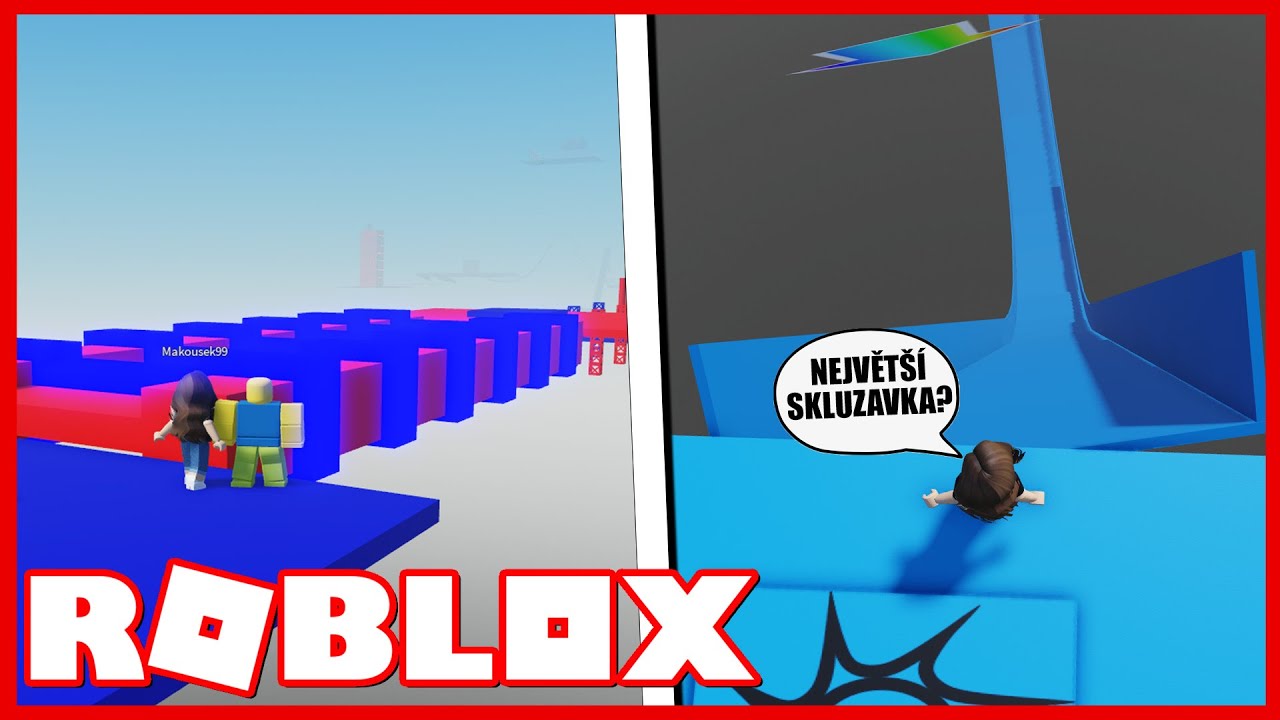 MĚL JSEM TO LEHČÍ JAK MAKKY?😂 Roblox VenMakky Obby w/@Makousek