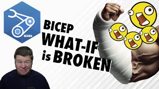 azure bicep what-if is broken!!!