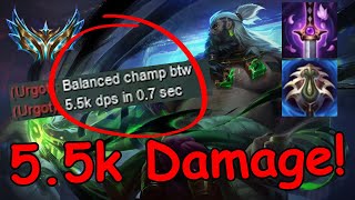 5.5k Damage in 0.7 second Udyr lethality build | Challenger Udyr Top Gameplay