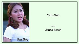 Video thumbnail of "Vita Alvia - Janda Basah (Lirik)"