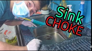 The Punggol Handyman:  Clearing a  Blocked sink