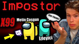 İmposter Olmaktan Biktim Twi̇tch Ped Yaptim Among Us