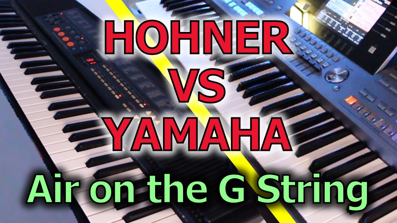 Let's compare Hohner vs. Yamaha Air on the G String YouTube
