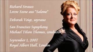 R. Strauss: Final Scene from &quot;Salome&quot; - Voigt / Tilson Thomas / San Francisco Symphony