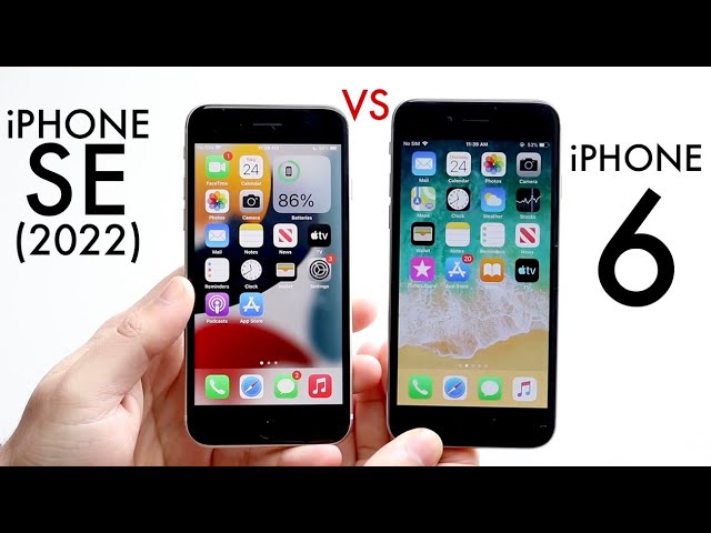 B olie Kaliber Bedelen iPhone SE (2020) Vs iPhone 6! (Comparison) (Review) - YouTube