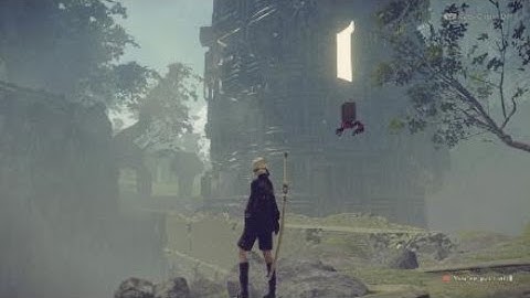 NieR:Automata PS4 Pro - Route C 9s Forest Key