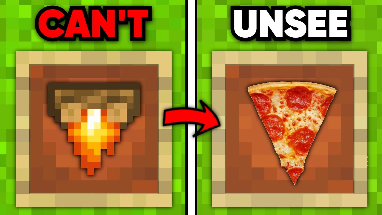 44 Things You CAN'T UNSEE in Minecraft - YouTube