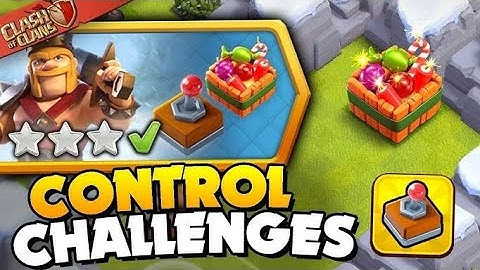 Easily 3 Star Controllable Heroes Challenges 15-24 (Clash of Clans)