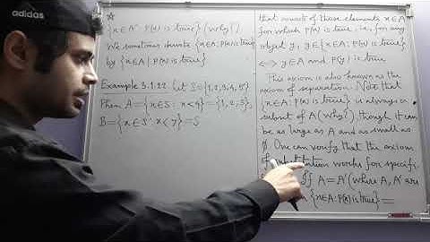 Axiomatic set theory (ZFC) (from Analysis I by T. Tao) (Part 7)